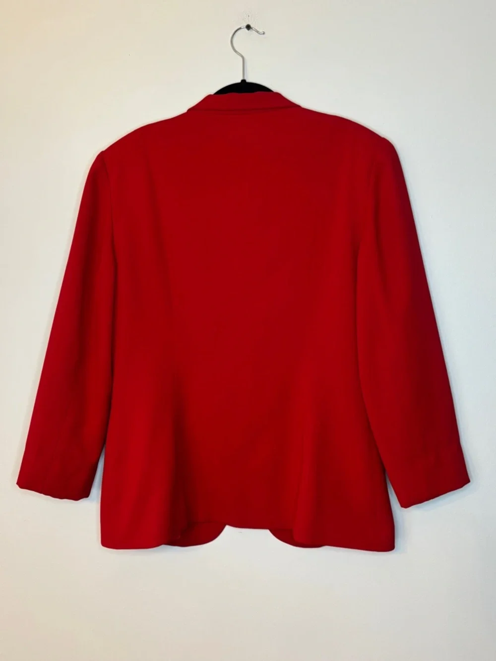 Vintage Christian Dior Red Power Blazer